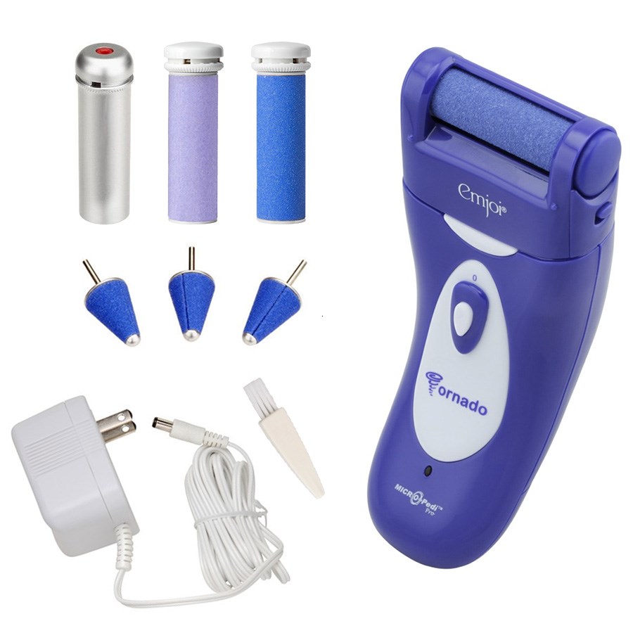 Image of Emjoi Micro-Pedi Tornado Rechargeable (Navy/Indigo)